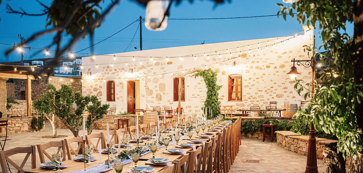Ktima Paliomilos - Folegandros - Weddings & Events