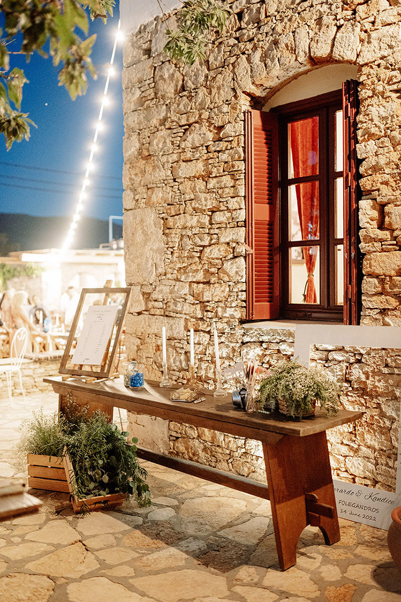 Ktima Paliomilos - Folegandros - Weddings & Events